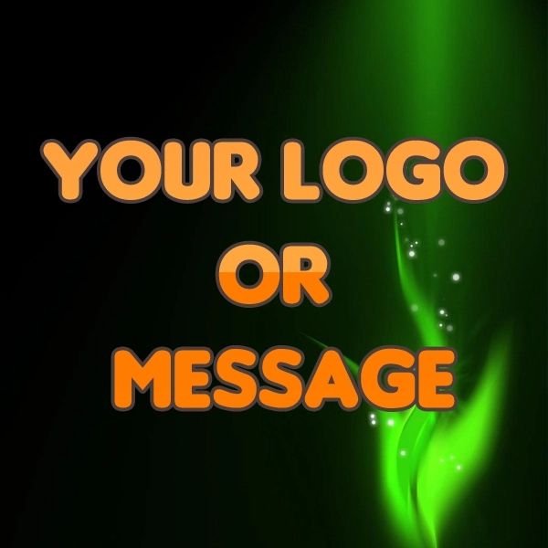 8' x 7' advertising banner made of vinyl; designed for indoor... from ASI 30442 Above & Beyond Advertising Products