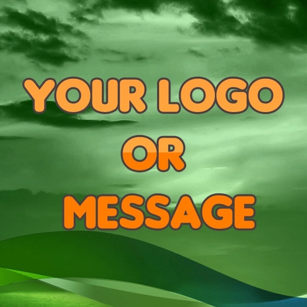 9' x 12' advertising banner made of vinyl; designed for indoor... from ASI 30442 Above & Beyond Advertising Products