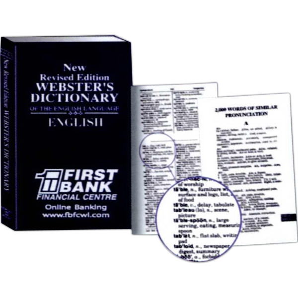 Webster's Dictionary of the English Language.... from ASI 67230 ZZ OLD/Drop - Lewtan Industries Corp / Lewtan 