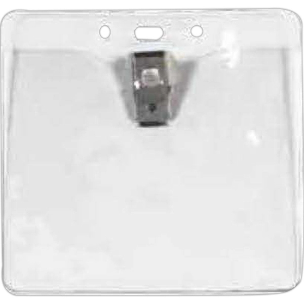 Badge pouch measuring 4.125" x 3.875" for protecting your ID or... from ASI 66390 LarLu