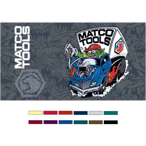 28" x 52" floor mat made of 100% polyester non-woven material... from ASI 66390 LarLu