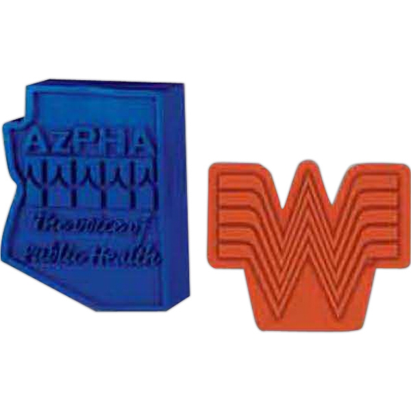 Custom embossed eraser.... from ASI 66390 LarLu / LarLu