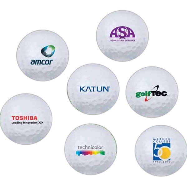 Imported golf ball that's printed in the USA and comes in... from ASI 66390 LarLu