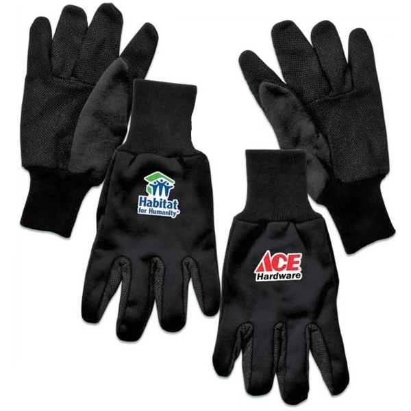 Heavy jersey material glove with rubber dot palms that produce a... from ASI 66390 LarLu