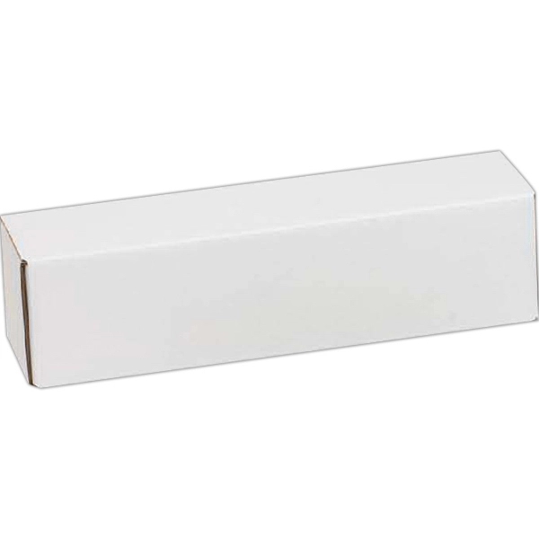 13 1/2" x 3 1/2" x 3 1/2" B-flute corrugate inside... from ASI 44830 The Chest