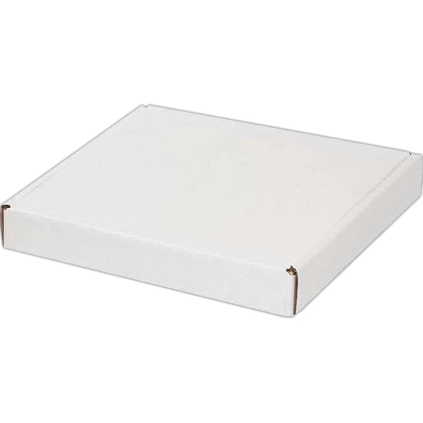 10" x 10" x 1 1/2" B-flute outside tuck box with... from ASI 44830 The Chest
