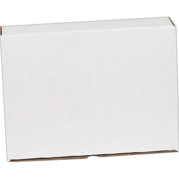 12 1/4" x 9 1/2" x 3 1/2" B-flute corrugate inside... from ASI 44830 The Chest