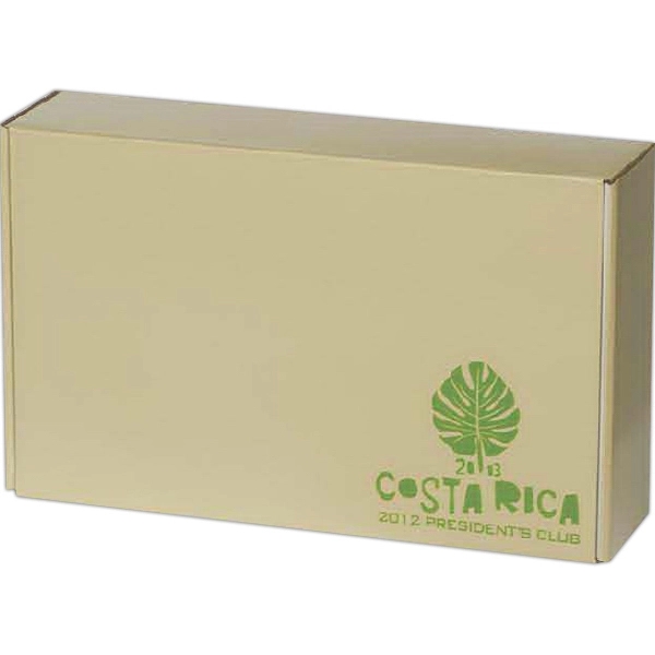 18 1/4" x 11 3/8" x 4 1/2" B-Flute corrugate outside... from ASI 44830 The Chest