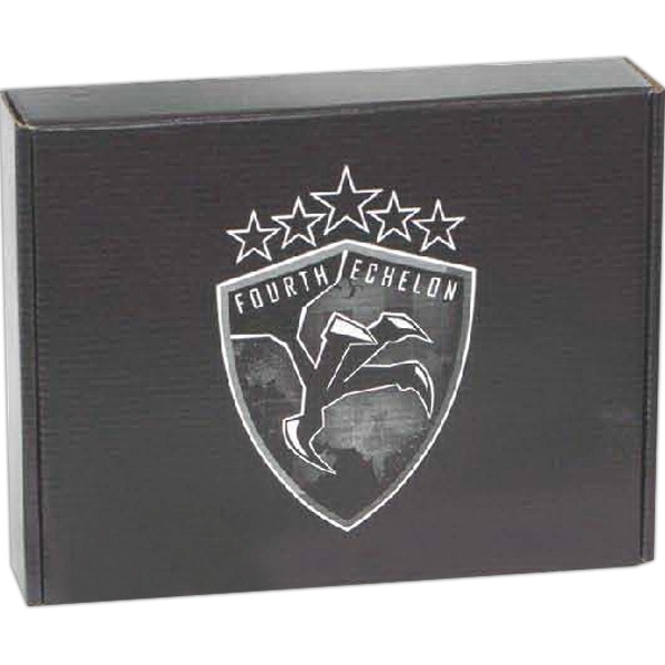 17" x 13 1/2" x 4" B-flute corrugate outside tuck box... from ASI 44830 The Chest