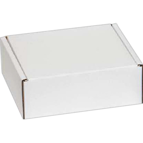 9" x 8 1/2" x 3 1/2" B-flute corrugate outside tuck... from ASI 44830 The Chest