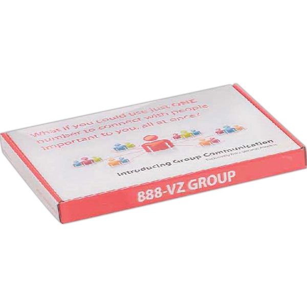 11" x 8 1/2" x 1" E-flute corrugate outside tuck box... from ASI 44830 The Chest