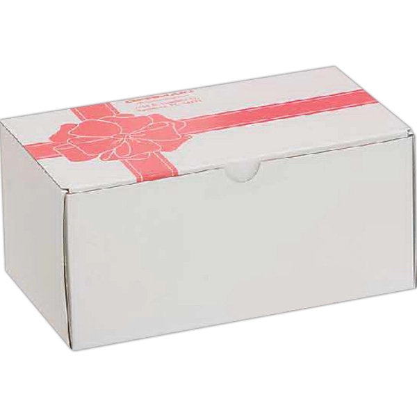 9 1/2" x 5 1/2" x 4 1/2" E-flute corrugate inside... from ASI 44830 The Chest