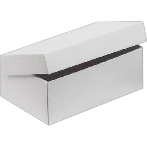 9" x 6" x 3 1/2" E-flute corrugate fold above box... from ASI 44830 The Chest