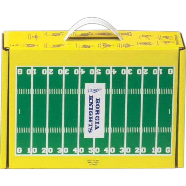 11 1/2" x 8 1/2" x 3" B-Flute corrugate tuck box... from ASI 44830 The Chest