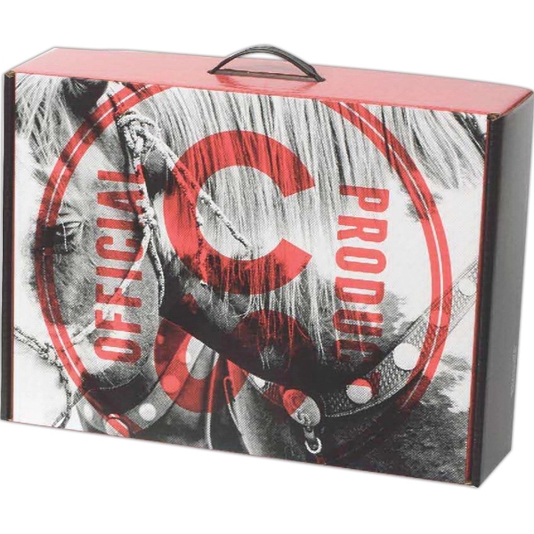 18 1/4" x 11 3/8" x 4 1/2" B-flute corrugate tuck... from ASI 44830 The Chest