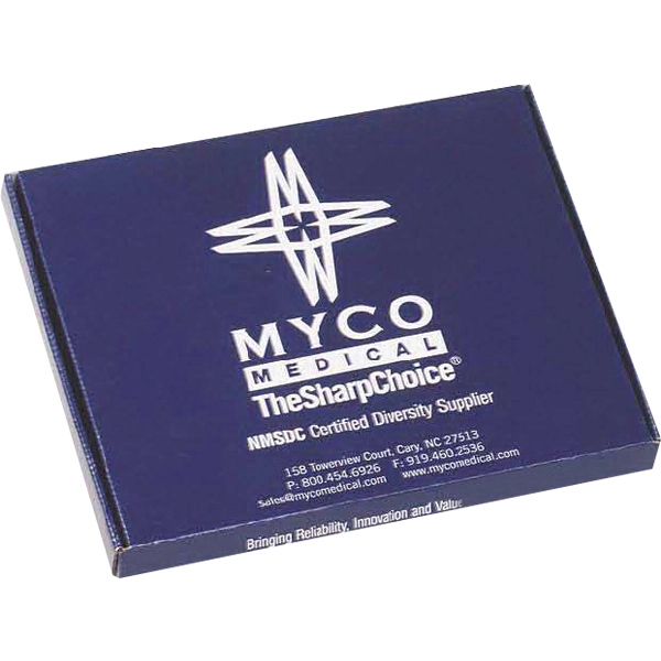 11 1/4" x 9 1/4" x 1" E-flute corrugate outside tuck... from ASI 44830 The Chest