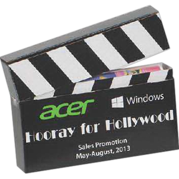 9" x 6 3/4" x 1 1/2" E-flute corrugate Movie/Action box... from ASI 44830 The Chest