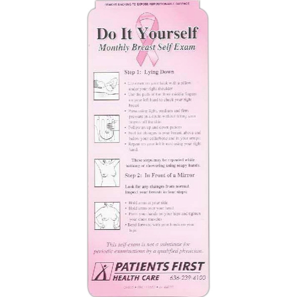 8 3/8" x 3 1/2" reusable vinyl information card/calendar.... from ASI 44830 The Chest