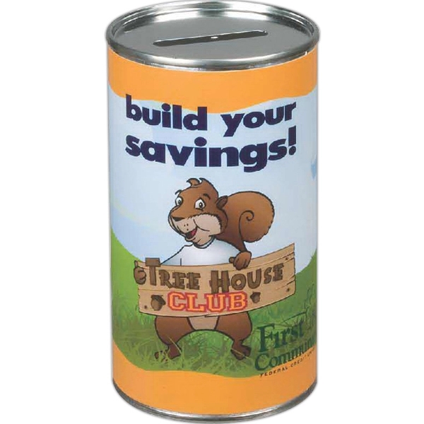 12-ounce 2 3/4" x 4 3/4" can with custom 4CP label... from ASI 44830 The Chest
