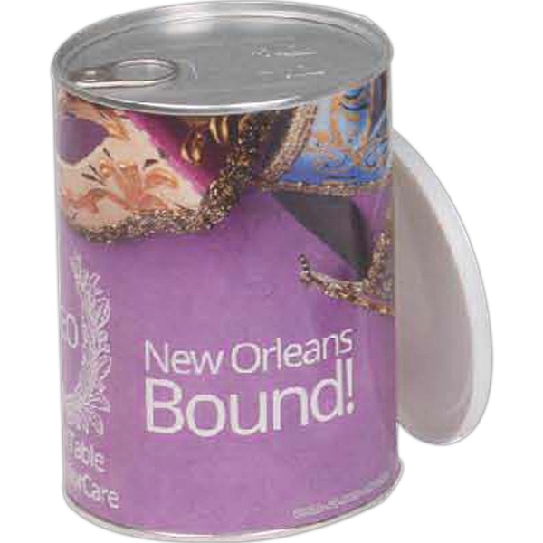 4" x 5 1/2" 32-ounce pull top can with a custom... from ASI 44830 The Chest