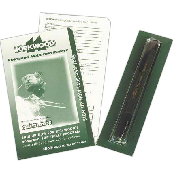 6 1/2" x 5 1/4" tri-fold direct mail post card with... from ASI 44830 The Chest