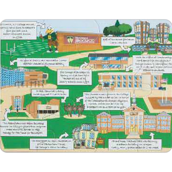 7" x 9" 12 piece jigsaw puzzle, assembled and shrink-wrapped to... from ASI 44830 The Chest