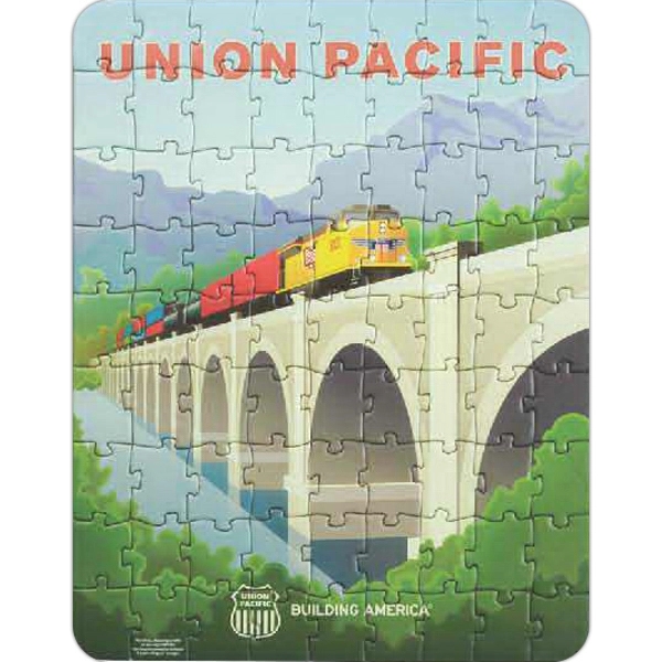 8 1/4" x 10 1/2" 81-piece jigsaw puzzle, assembled and shrink-wrapped... from ASI 44830 The Chest