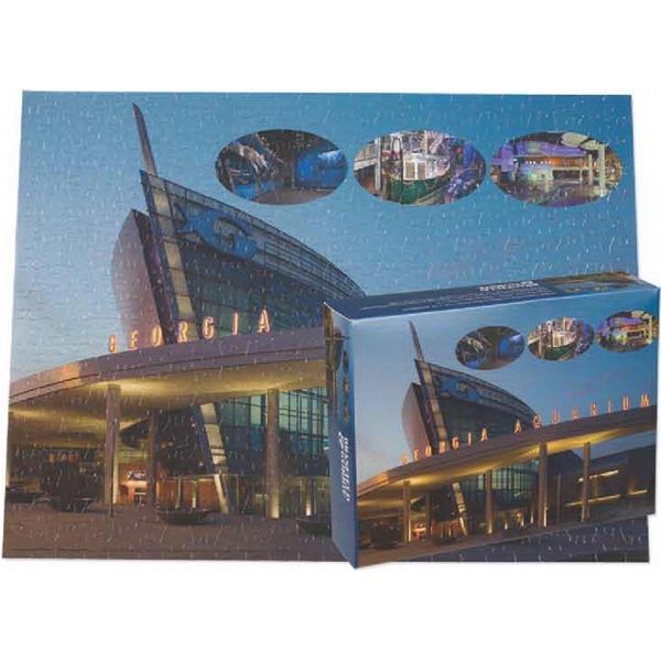 18" x 24" 432-piece jigsaw puzzle in chipboard box with custom... from ASI 44830 The Chest