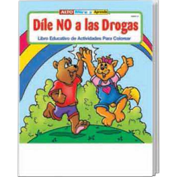 Stay Drug Free Spanish coloring and activity book fun pack.... from ASI 45815 Coloring Book Solutions / Coloring Book Solutions™