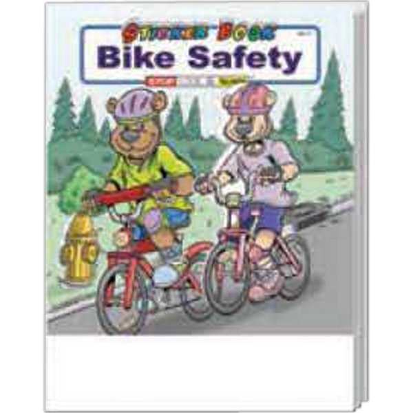 Bike Safety sticker and coloring activity book.... from ASI 45815 Coloring Book Solutions / Coloring Book Solutions™