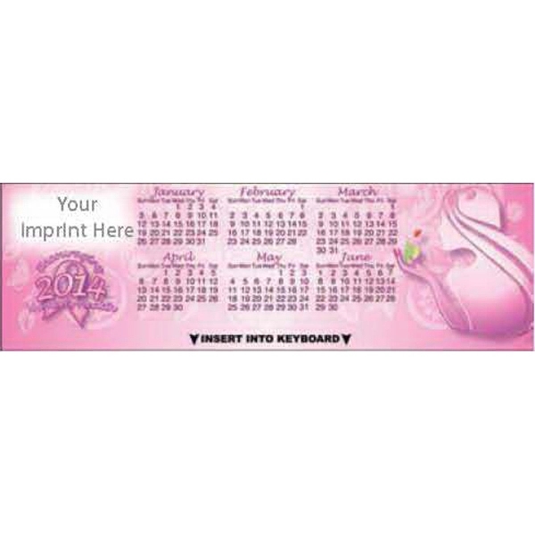 Keyboard calendar on women's health.... from ASI 45815 Coloring Book Solutions / Coloring Book Solutions™ LivRite