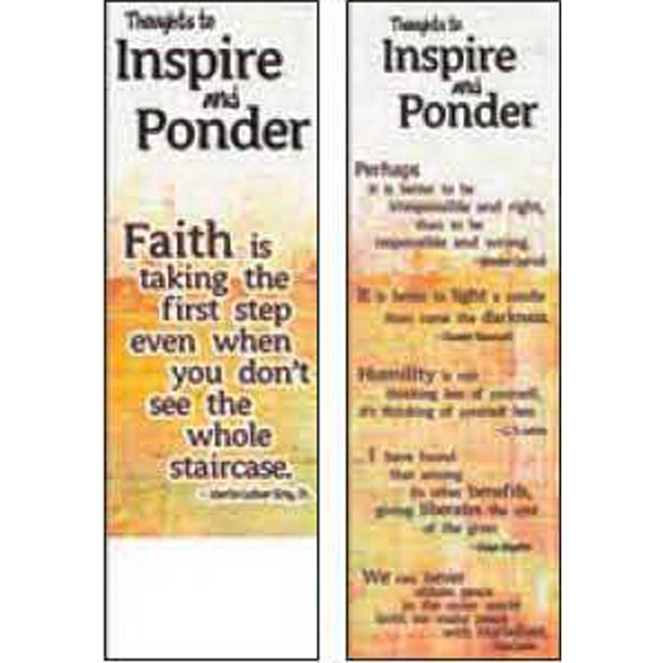 Bookmark with Inspirational messages for all.... from ASI 45815 Coloring Book Solutions / Coloring Book Solutions™ LivRite