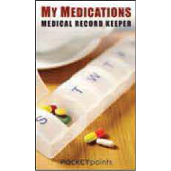 Track your daily medications with this tri-fold, pocket sized medication record... from ASI 45815 Coloring Book Solutions / Coloring Book Solutions™ LivRite