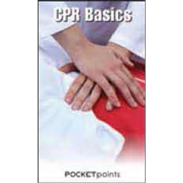 Tri-fold pocket size informative pamphlet that teaches the basics of CPR.... from ASI 45815 Coloring Book Solutions / Coloring Book Solutions™
