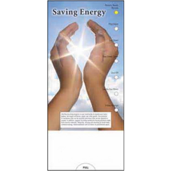 SLIDE CHART Saving Energy Slide Chart and Information Guide.... from ASI 45815 Coloring Book Solutions / Coloring Book Solutions™ LivRite