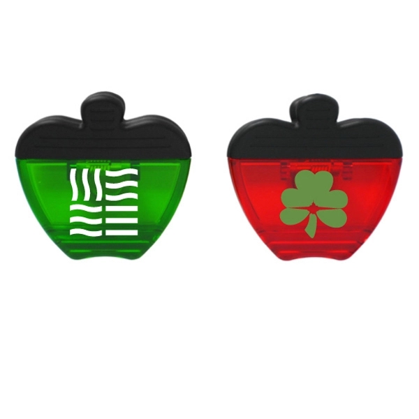 Apple magnet clip, wide and short. Product material: PS (Body); PP... from ASI 99030 Zipline / MainStream Promotions™