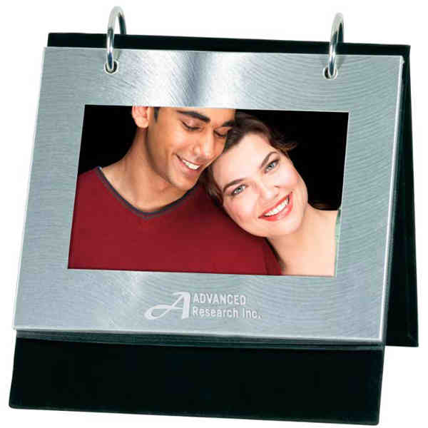 Desktop flip album, holds up to thirty-six 4" x 6" photos.... from ASI 40480 Koozie Group / Norwood (TM)