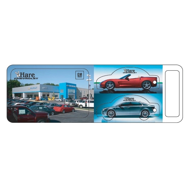 Family pack with car shaped key tags and extra pop out... from ASI 75629 PSI Plastic Graphics / Plastic Graphics PSI