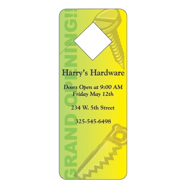 Door Hangers.... from ASI 75629 PSI Plastic Graphics / Plastic Graphics PSI