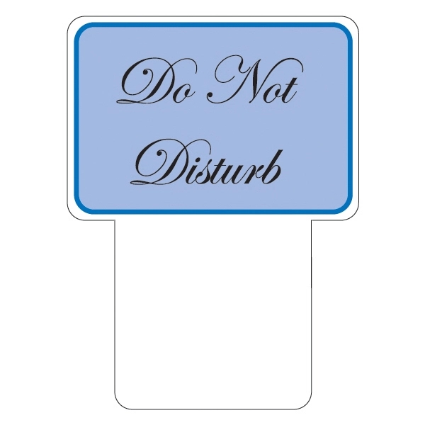 Hotel Privacy Card, 2 1/2" x 3 3/8", 30 mil.... from ASI 75629 PSI Plastic Graphics / Plastic Graphics PSI