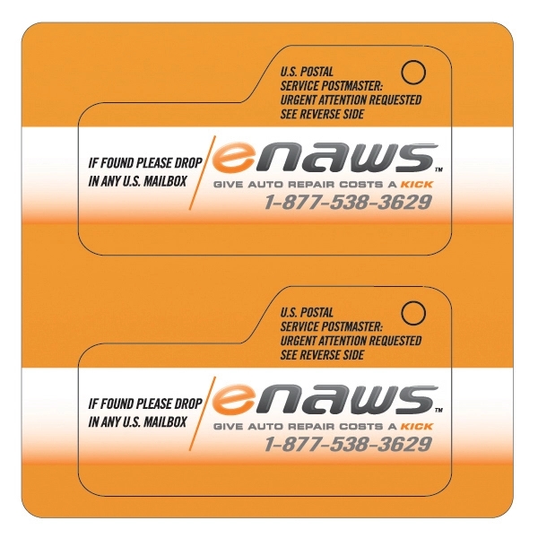 2 Tab key tag combo.... from ASI 75629 PSI Plastic Graphics / Plastic Graphics PSI