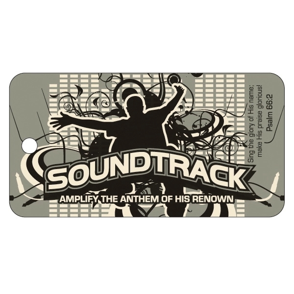 Oversized key tag produced in 30 mil thickness.... from ASI 75629 PSI Plastic Graphics / Plastic Graphics PSI