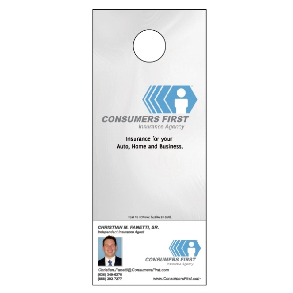 Business card hanger.... from ASI 75629 PSI Plastic Graphics / Plastic Graphics PSI