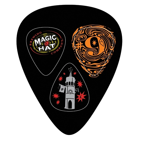 Guitar pick shaped card.... from ASI 75629 PSI Plastic Graphics / Plastic Graphics PSI