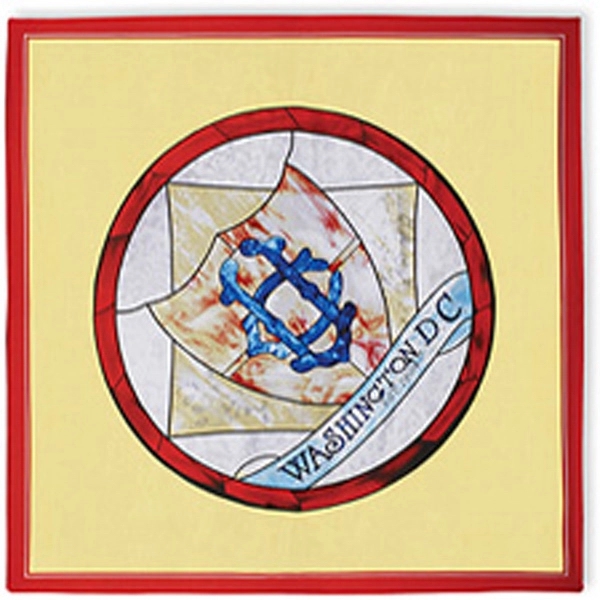 Custom wet-dye silk scarves, 21" x 21". No set up charge,... from ASI 98085 Wolfmark