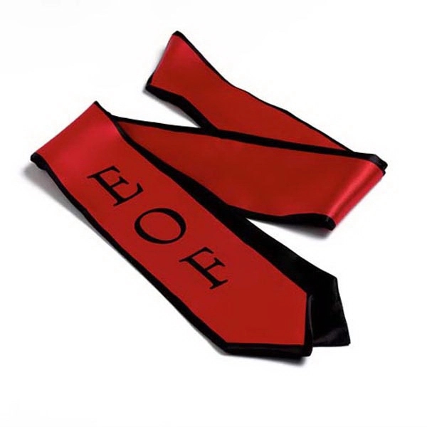 Custom 4" x 70" wet dye pageant sashes - free virtual... from ASI 98085 Wolfmark