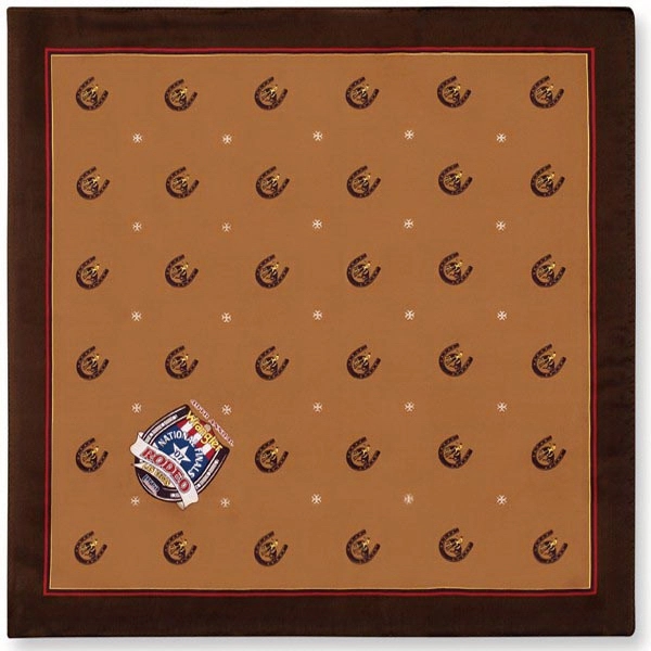 High end custom logo wet-dye silk scarves, 36" x 36". No... from ASI 98085 Wolfmark / Anthony Enterprises