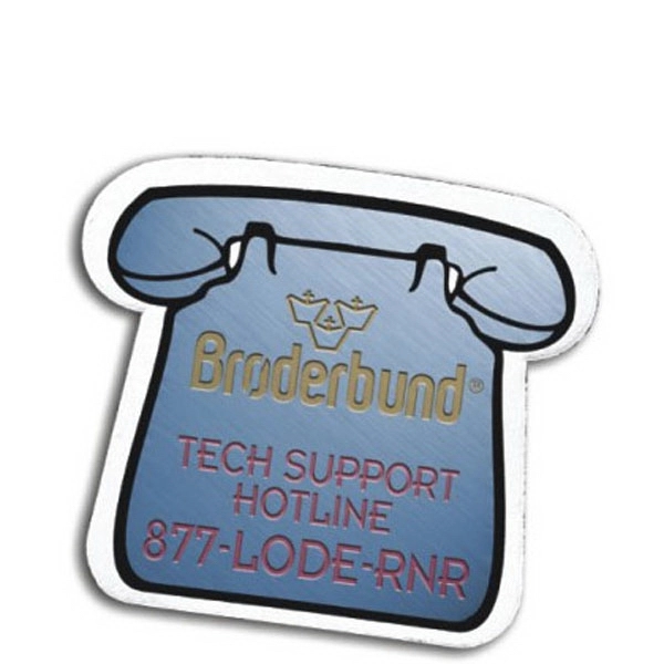 Stock shape magnet, approximately .025 thick, full color digital.... from ASI 30270 Aakron Line