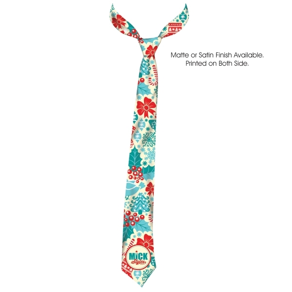 Full-Color Dress Tie - Show Off Your Brand/Designs in Full Color... from ASI 67557 LimeLight Ent / Limelight USA