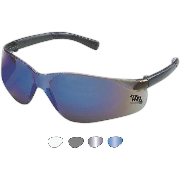 These durable safety glasses feature a strong, lightweight, wrap-around polycarbonate lens... from ASI 79898 Promovision / PROMOVISION